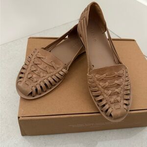 Nisolo Brown Woven Huaraches Sandals